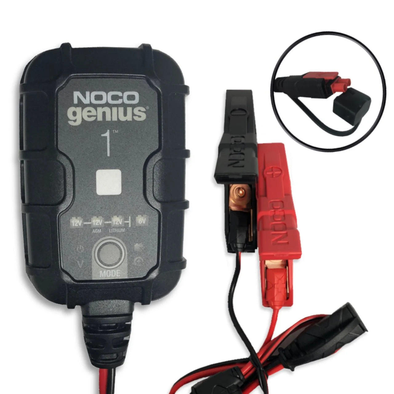 1-Amp Battery Charger, Battery Maintainer, and Battery Desulfator