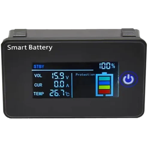 10-90v BMS LCD Display RS485 – Battery Hookup