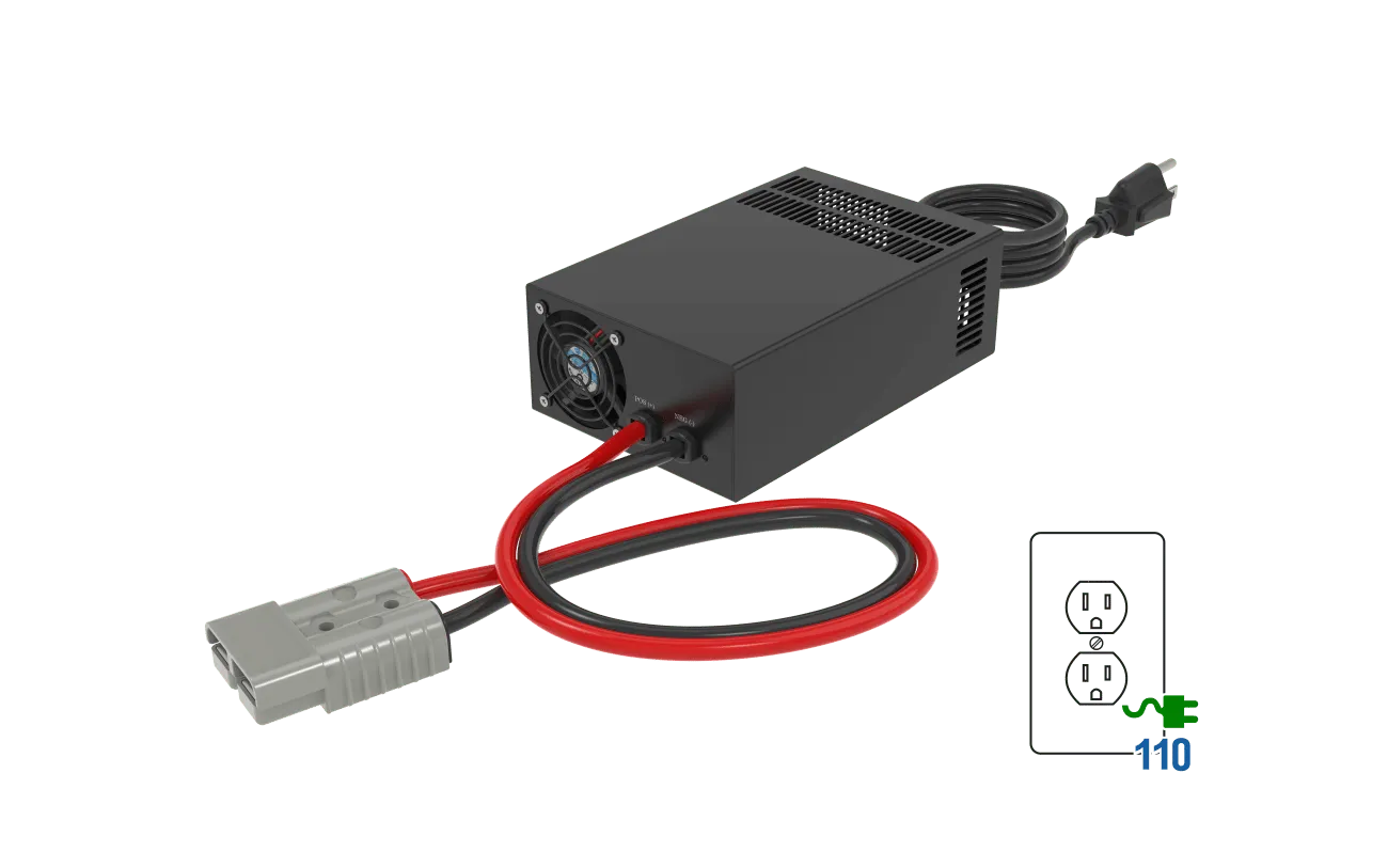 12V 110V AC 60ALithium Charger (14.6V DC)