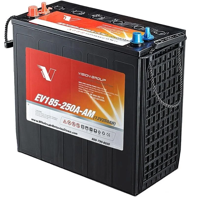 185a-a Battery 12v 250ah AGM Dry Cell BCI 185 for Floor Scrubber and Sweepers