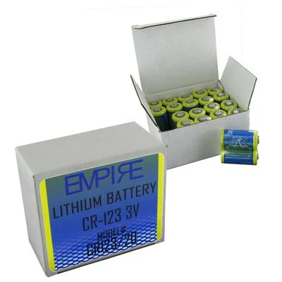 20Pc Box Of Cr123Bk 3V 1500Mah Lithium Cells