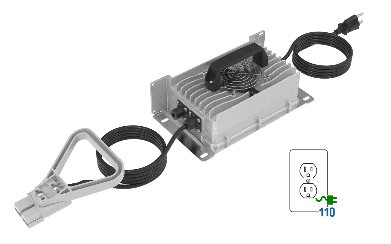 24V 110V AC 30A IP65 Weatherproof Lithium Charger (29.2V DC)