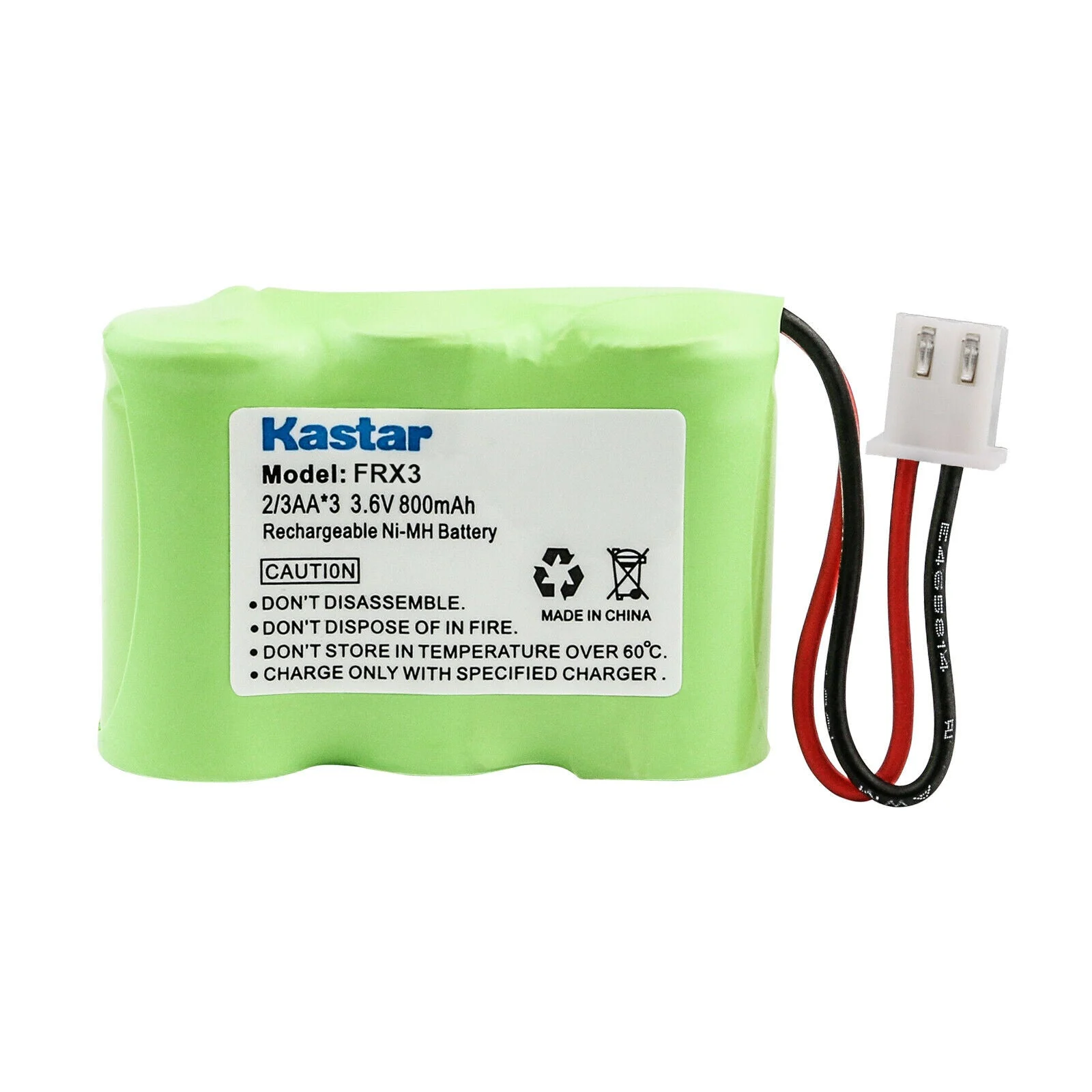 3.6V 2/3AA 3.6V Ni-MH Battery Fits Eton FRX3 Axis Radio Only F12 FR360