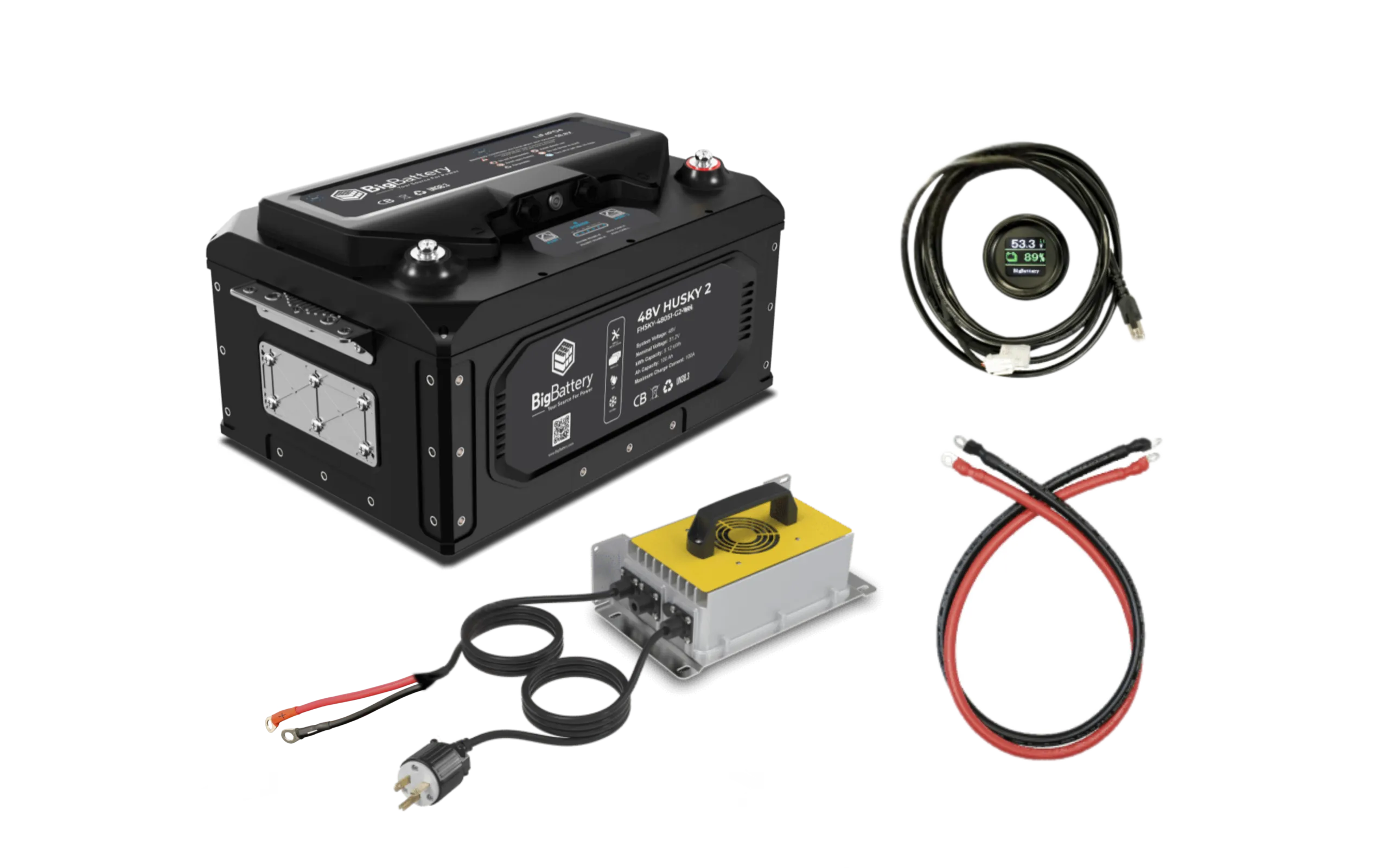 48V HUSKY 2 PWR FAST CHARGER KIT