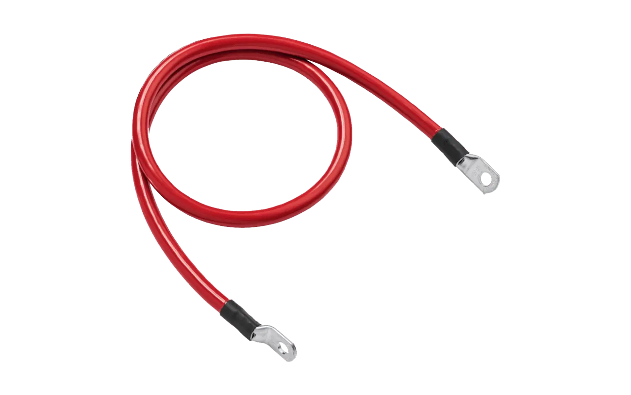 4AWG Red Cable with 3FT Ring to Ring Terminal