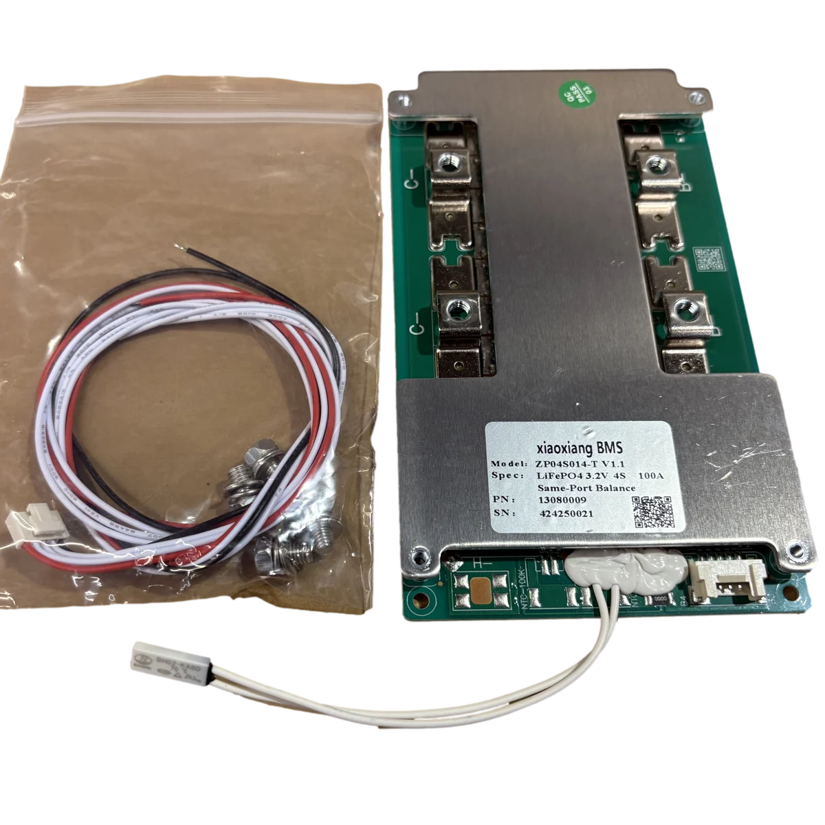 4s 8s 12s 16s 100a Lifepo4 Non-Smart BMS 12/24/36/48v – Battery Hookup