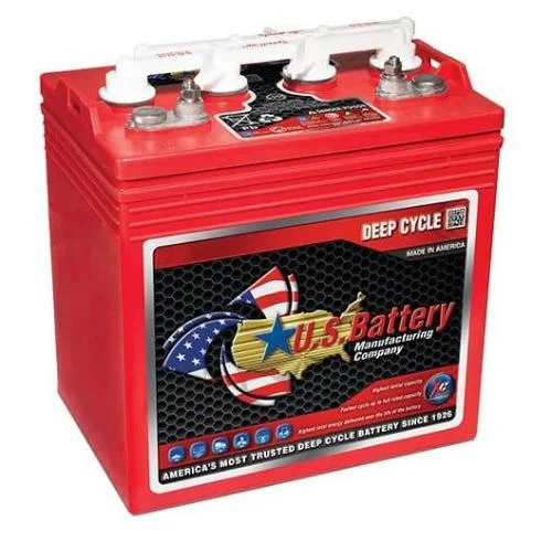 (6 Battery Set) US Battery 8V 170ah Deep Cycle Golf Cart Battery US8VGC-XC2