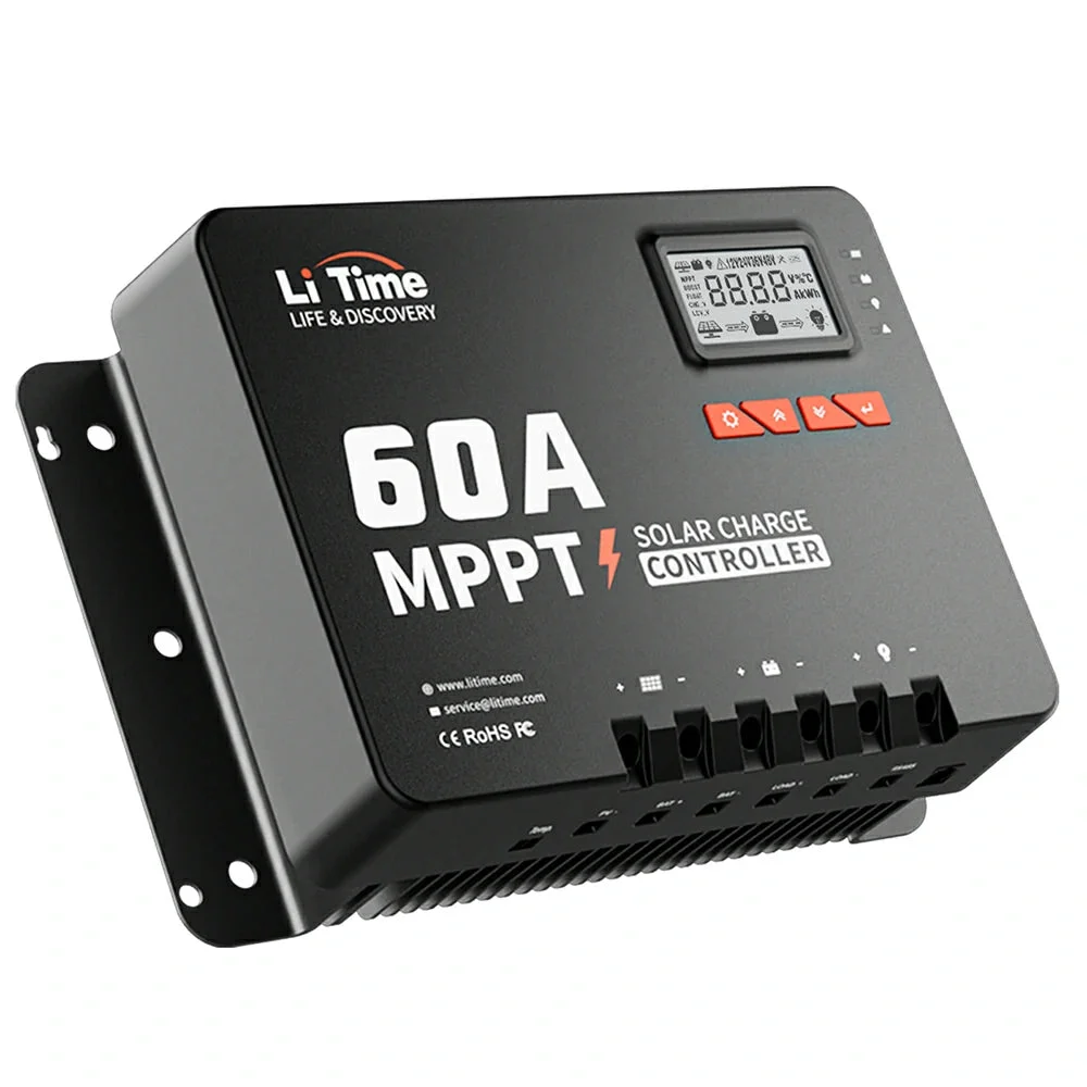 60A MPPT 12V/24V/36V/48V Bluetooth Solar Charge Controller