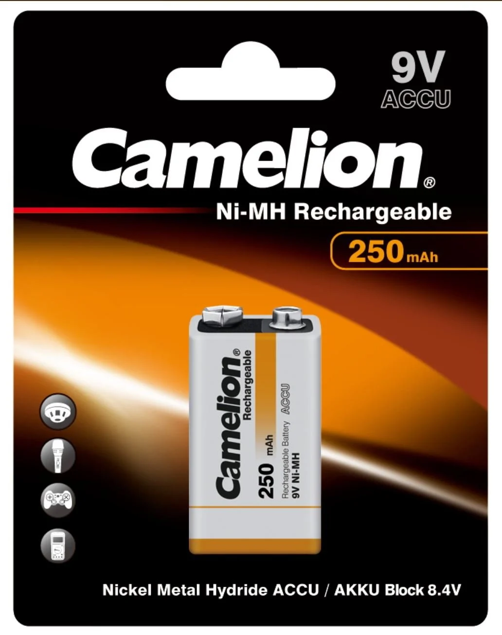 9v Rechargeable Battery