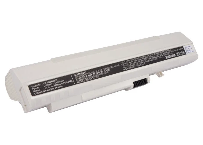 Acer Aspire One,Aspire One A110-1295,Aspire One A110-1545,Aspire One A110-1691,Aspire One A110-1698,As 4400mAh Laptop and Notebook Replacement Battery