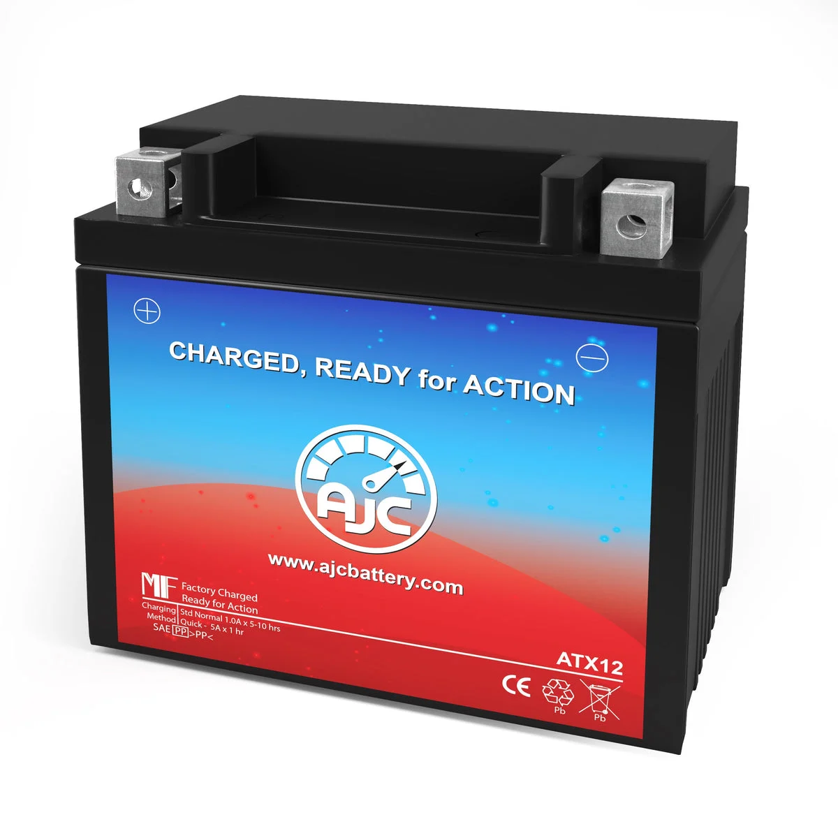 AJC Battery Compatible with Arctic Cat DVX300 Utility 300CC ATV Battery (2009-2014)