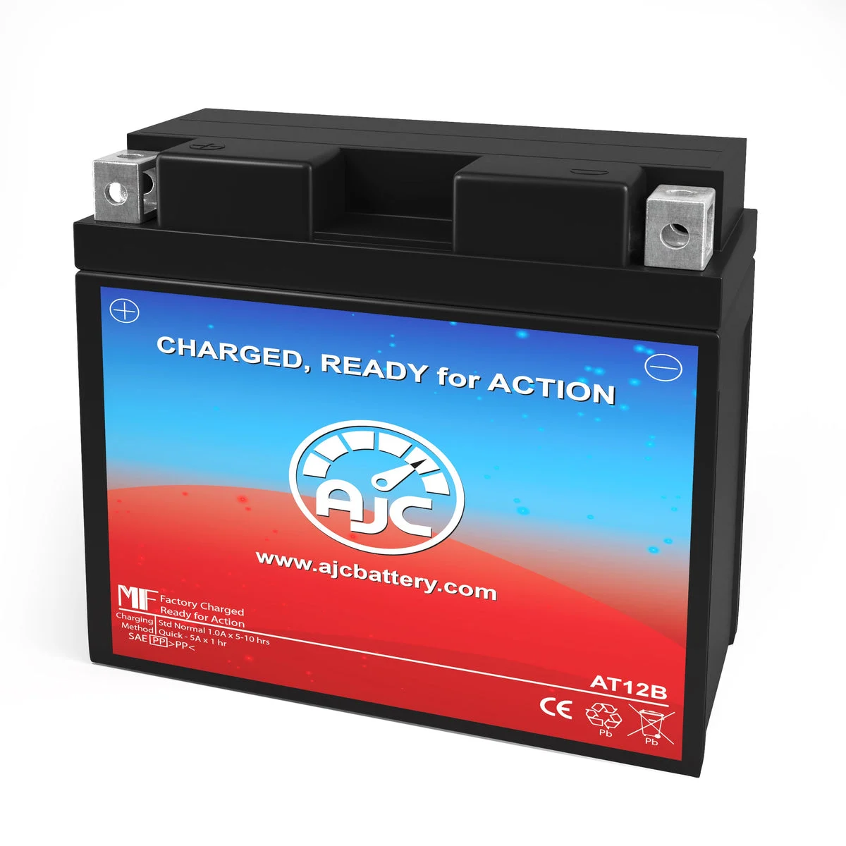 AJC Battery Compatible with Ducati Diavel Diesel 1198CC Motorcycle Battery (2017)