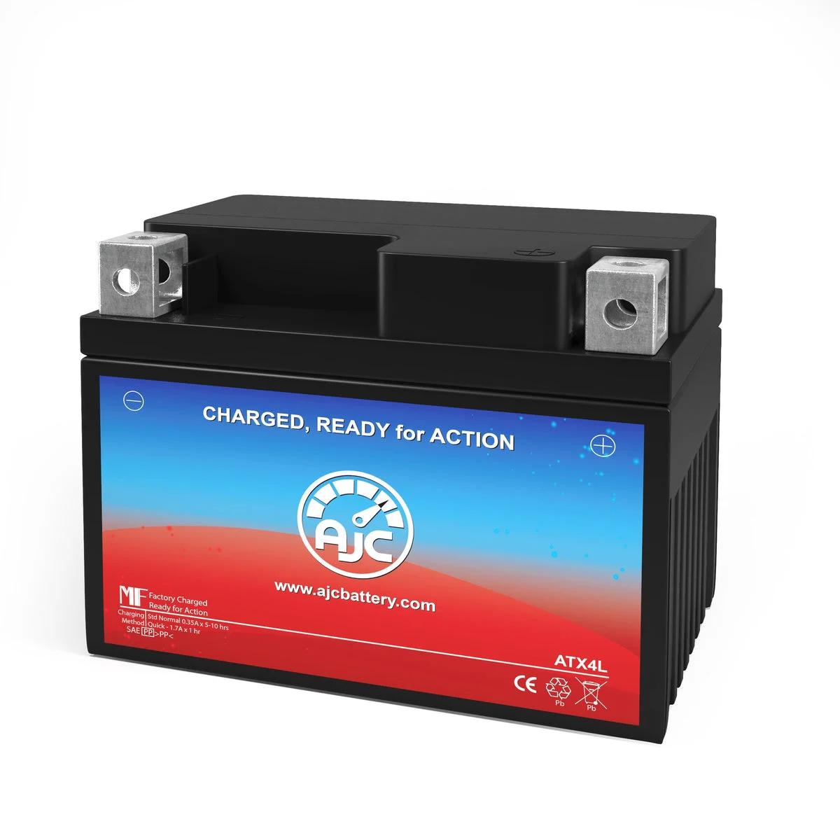 AJC Battery Compatible with Kymco Curio CX 50CC Scooter and Moped Battery