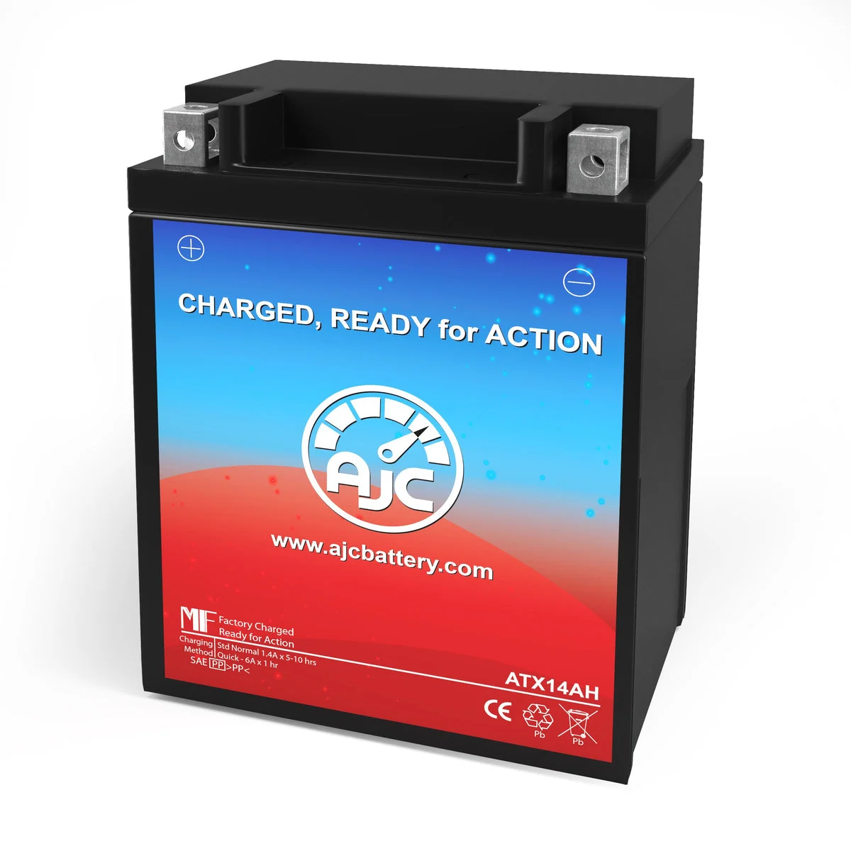 AJC Battery Compatible with Polaris SupeRSport 544CC Snowmobile Battery (2000-2006)