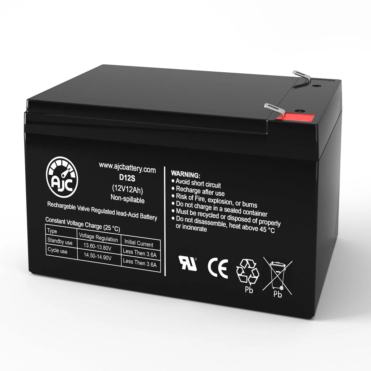 AJC Battery Compatible with Worx WG785 24V 17in 3-In-1 Lawn Mower and Tractor Battery