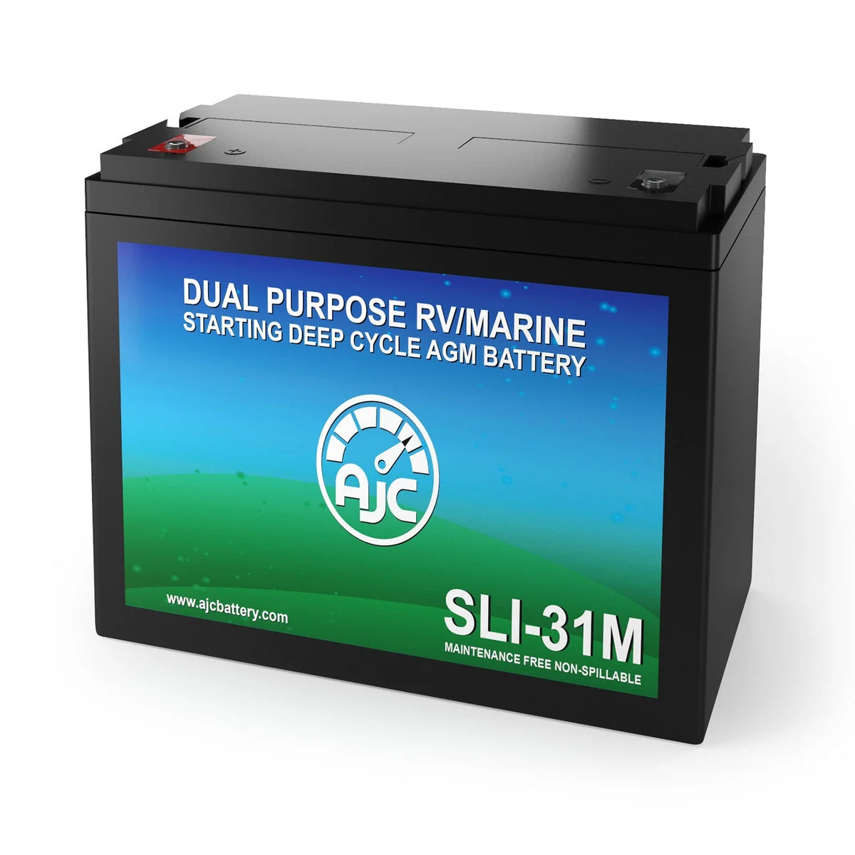 AJC Group 31M Starting Marine and Boat Battery