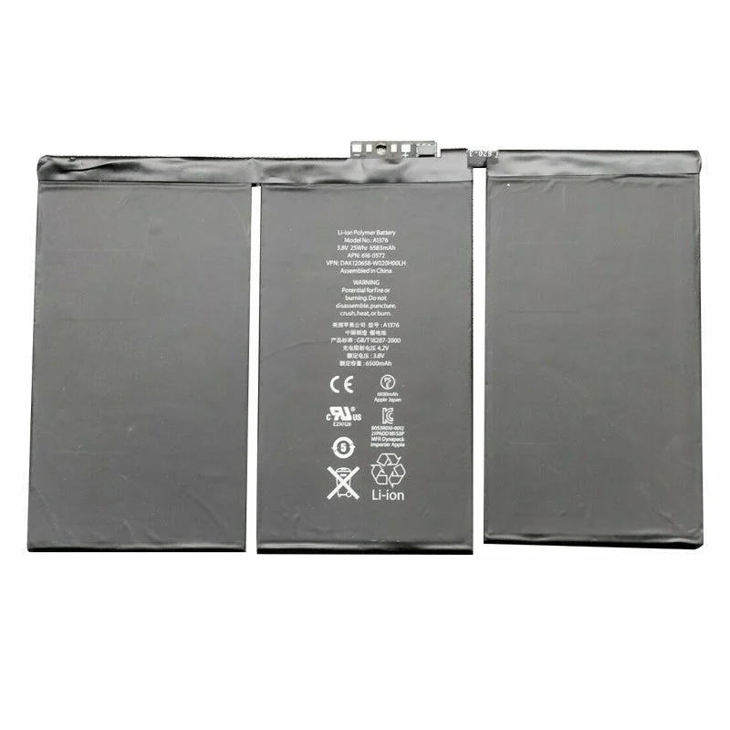 Apple Ipad 2 616-0572 616-0561 3.8V 6500Mah Li-Pol Batt (T)