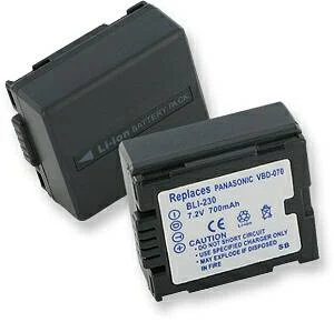 Battery For CGA-DU07 Panasonic PV-GS35 PV-GS36 PV-GS39 PV-GS50 PV-GS55 PV-GS59
