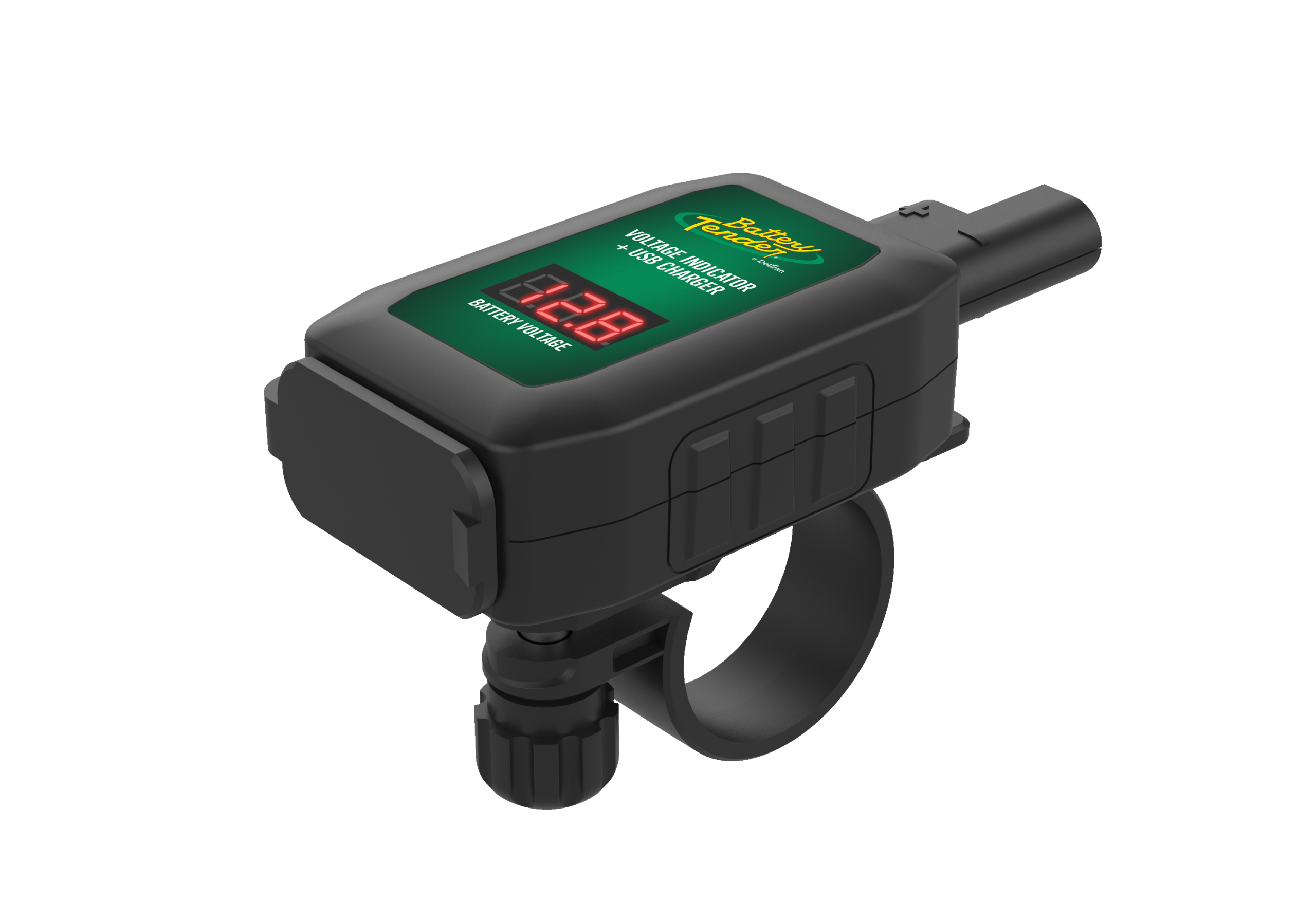 Battery Tender Quick Disconnect USB and USB-C Voltage Indicator