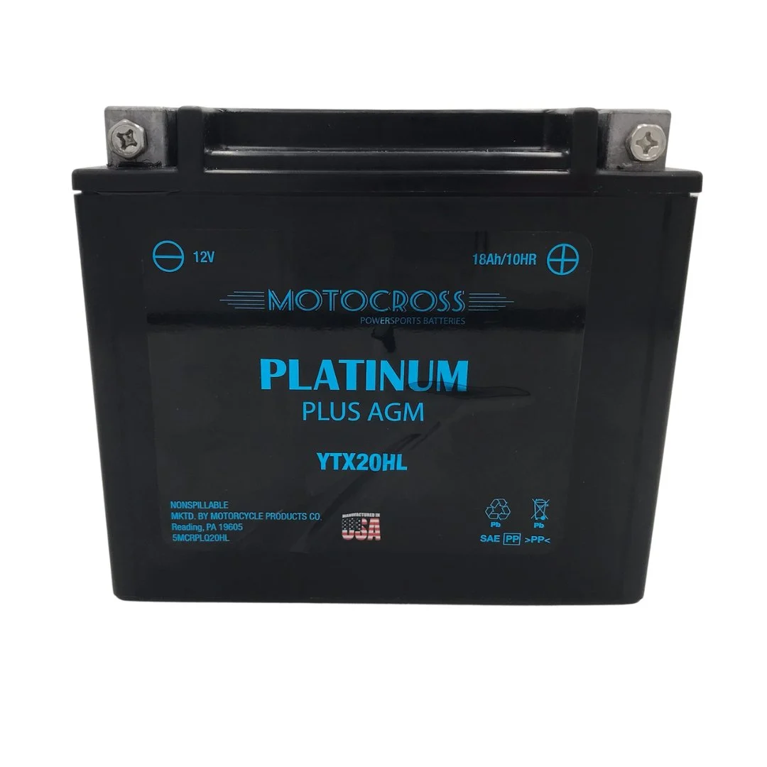 Battery YTX20HL 310 CCA (Replaces Yuasa 20HL-BS)