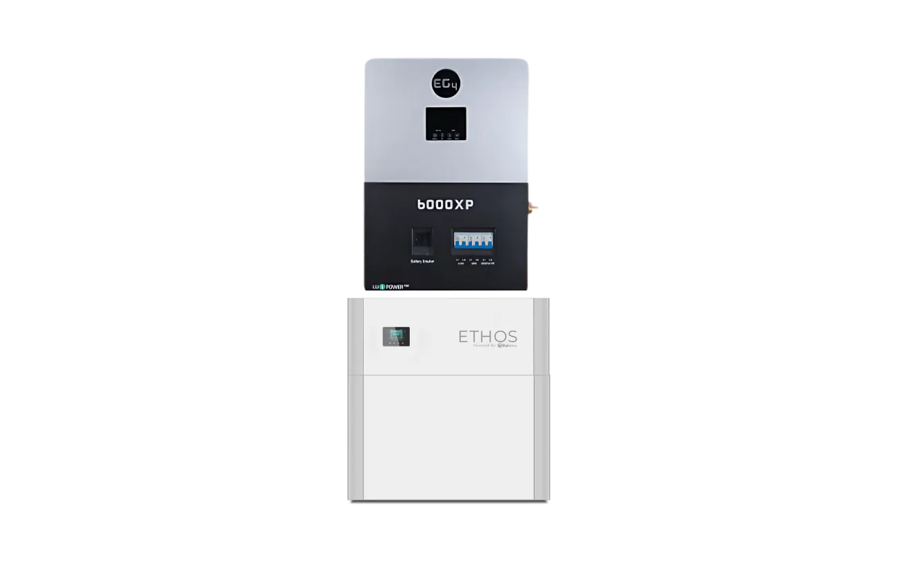 BigBattery ETHOS Battery & 6000XP Inverter | 5.12–30.72kWh | Off- Grid System