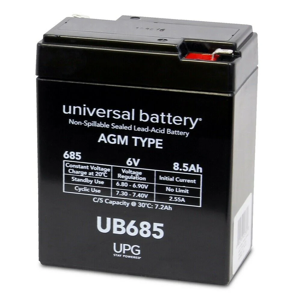 BW 6v 8.5ah Sealed Lead Acid
