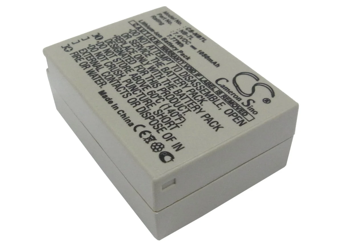 Canon PowerShot G10,PowerShot G10 IS,PowerShot G11,PowerShot G12 Camera Replacement Battery