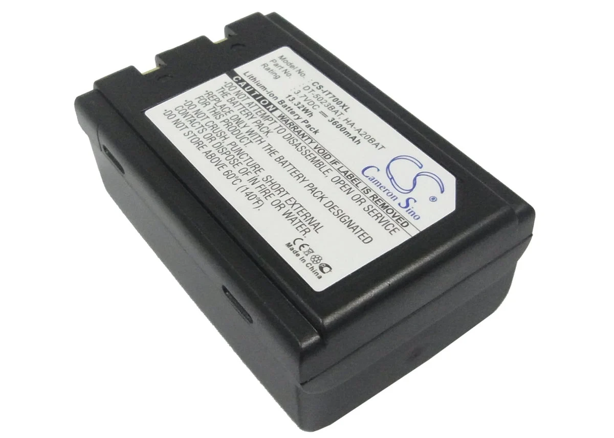 Casio DT-X10,DT-X5,DT-X5M10E,DT-X5M10R,DT-X5M30E,DT-X5M30R,DT-X5M30U,DT5023BAT,HA-A20BAT,DT-950,Personal PC IT-70,IT-700,C Barcode Replacement Battery