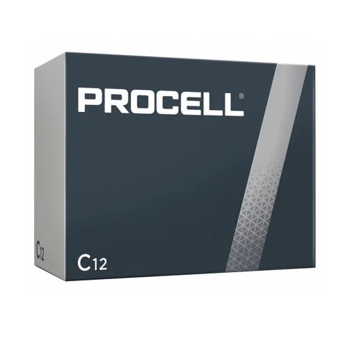 Duracell Procell C Alkaline Batteries - Box of 12