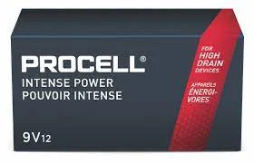 Duracell Procell Intense 9V PX-1604 - Case of 72