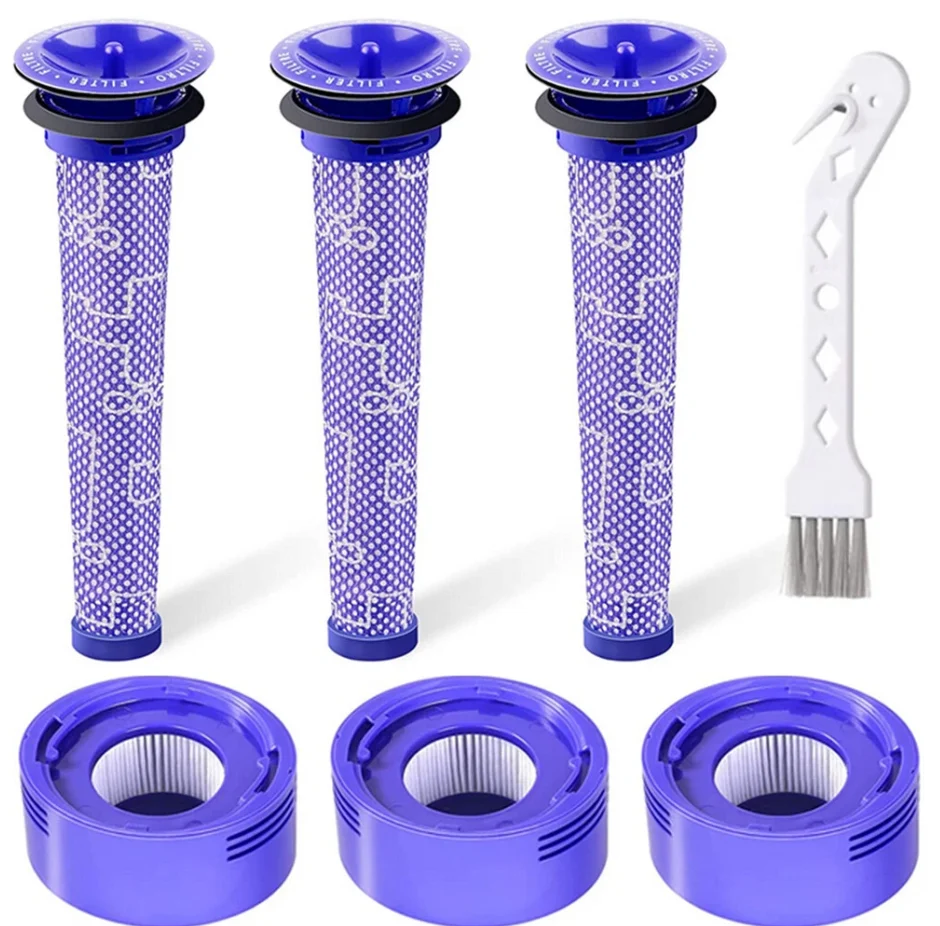 Dyson V7 V8 Animal and V8 AbsoluteFilter Replacement (6 Pack)
