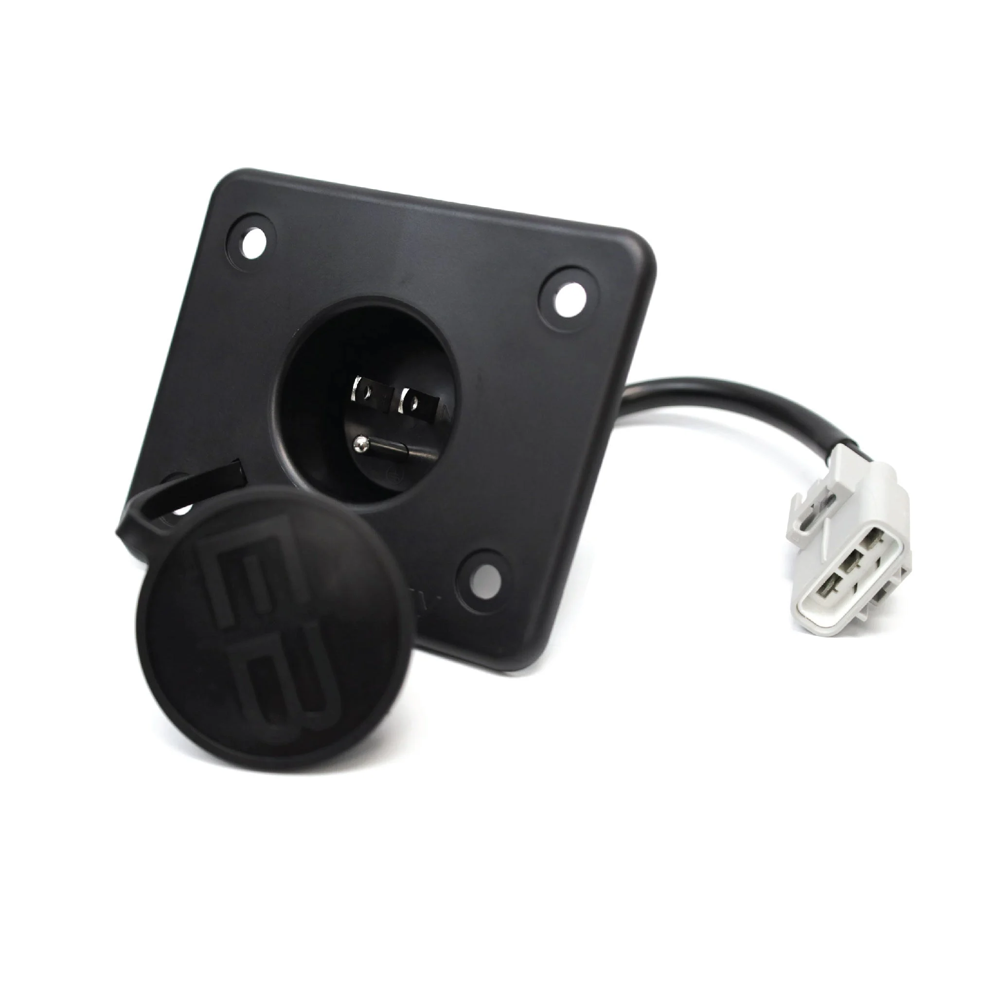Eco Battery Charge Port / EZGO RXV / 110V Plug - Quick Connect Plug