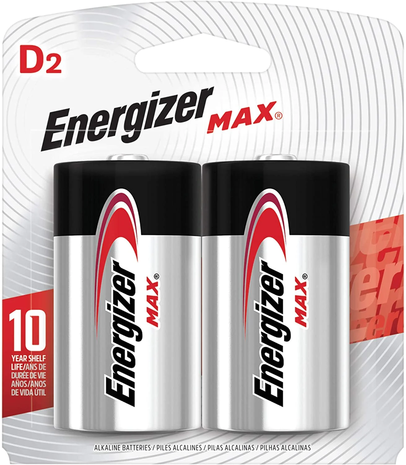 Energizer D 2pk