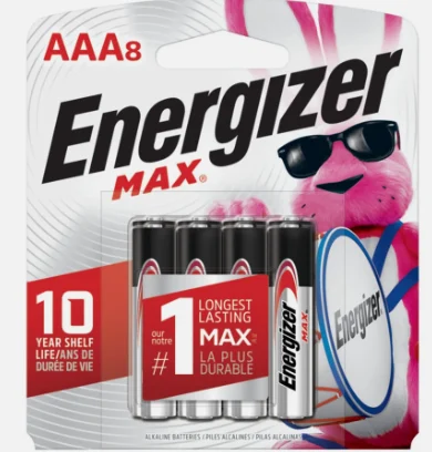 Energizer- MAX Alkaline AAA Batteries- 8 pack Online SPECIAL