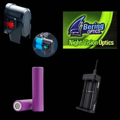 Extended Battery Cap Kit for Bering Optics Thermal Scopes