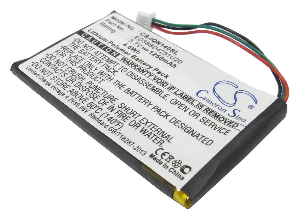 Garmin Nuvi 1400,Nuvi 1490T,Nuvi 1450,Nuvi 1450T,Nuvi 1490T Pro,Nuvi 1490LMT GPS Replacement Battery