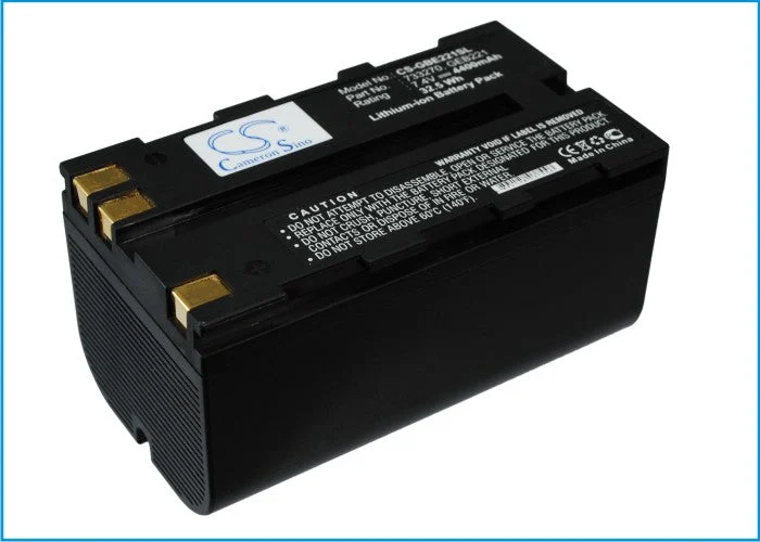 GeoMax ZT80+,Stonex R6+,Zoom 20,Zoom 30,Zoom 35,Zoom 80,ZBA200,ZBA400 Survey Multimeter and Equipment Replacement Battery
