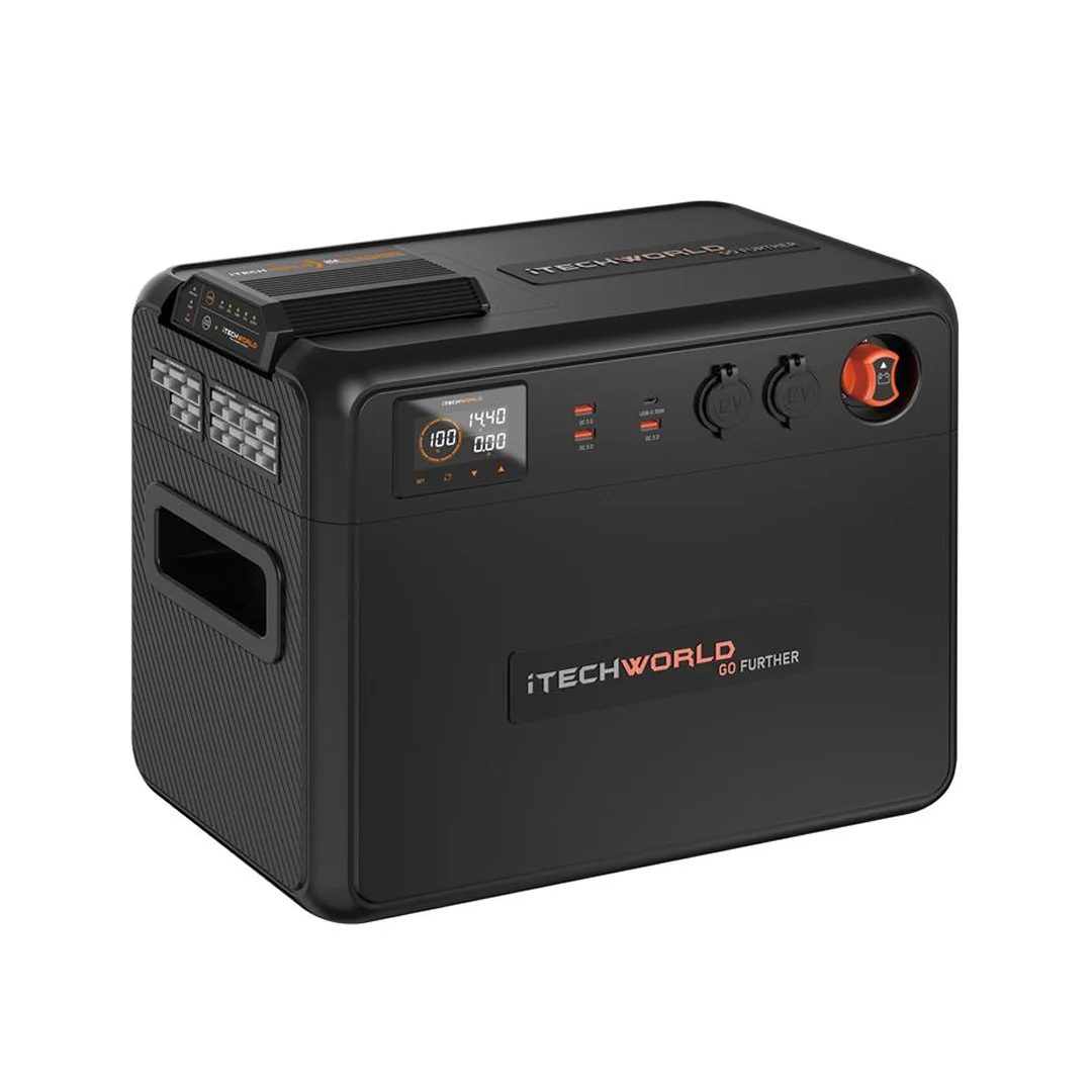 GoFurther PremiumBattery Boxwith iTECHDCDC25 & iTECHBM500 with Shunt