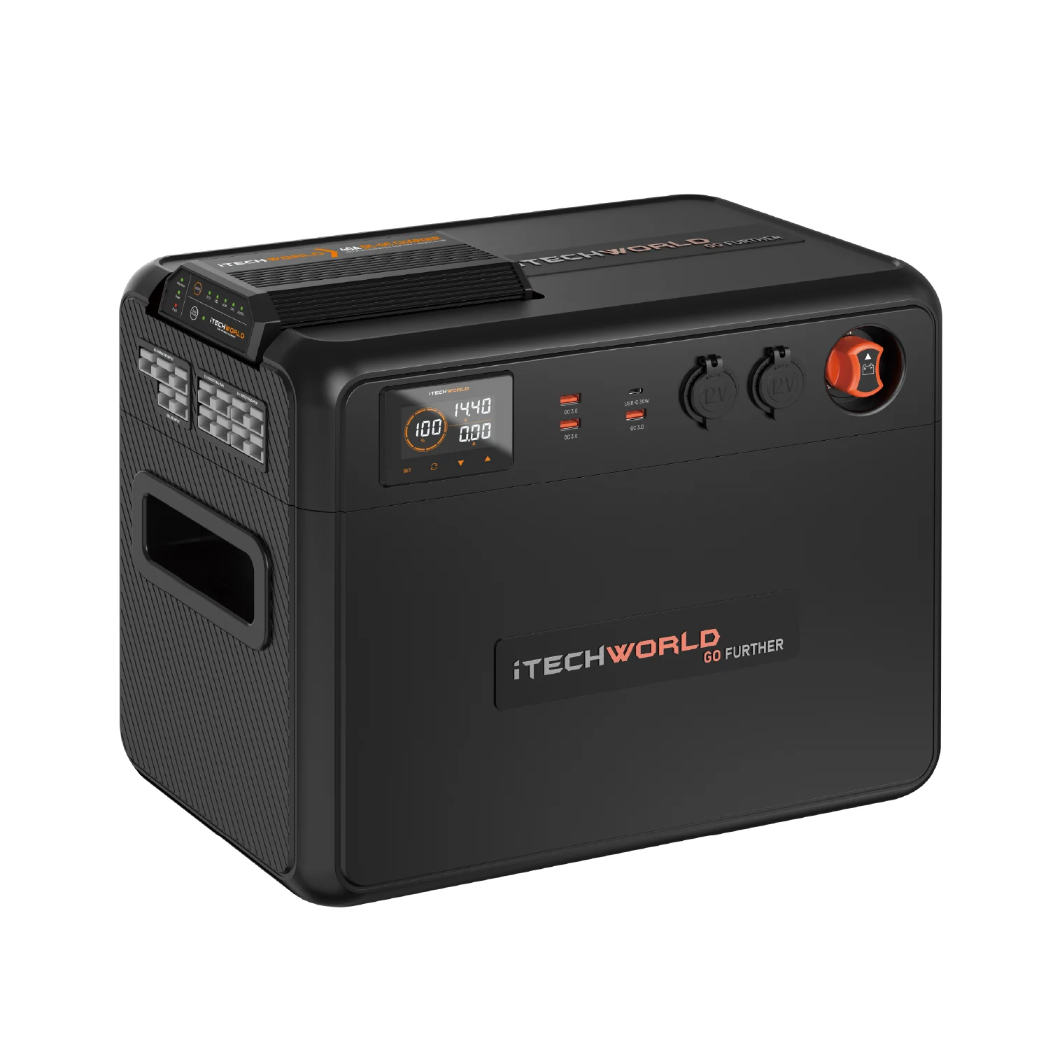 GoFurther PremiumBattery Boxwith iTECHDCDC40 & iTECHBM500 with Shunt