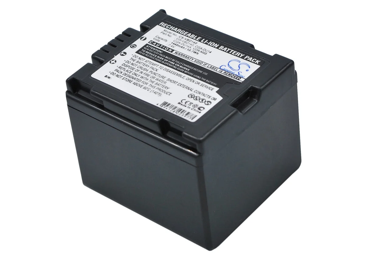 Hitachi DZ-BD70,DZ-BD7H,DZ-BX37E,DZ-GX20,DZ-GX20A,DZ-GX20E,DZ-GX3200,DZ-GX3200A,DZ-GX3200E,DZ-GX3300 B ,DZ-GX3300 S 1440mAh Camera Replacement Battery