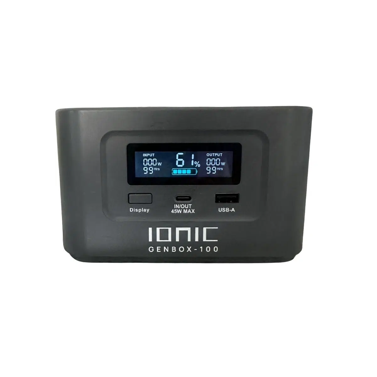 Ionic GenBox 100 Portable Power Bank | USB-C PD 100W with LiFePO4 Battery