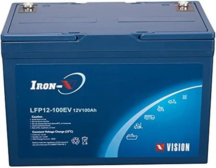 IRON-V LFP12-100EV 12V 100AH Lithium Iron Phosphate Battery