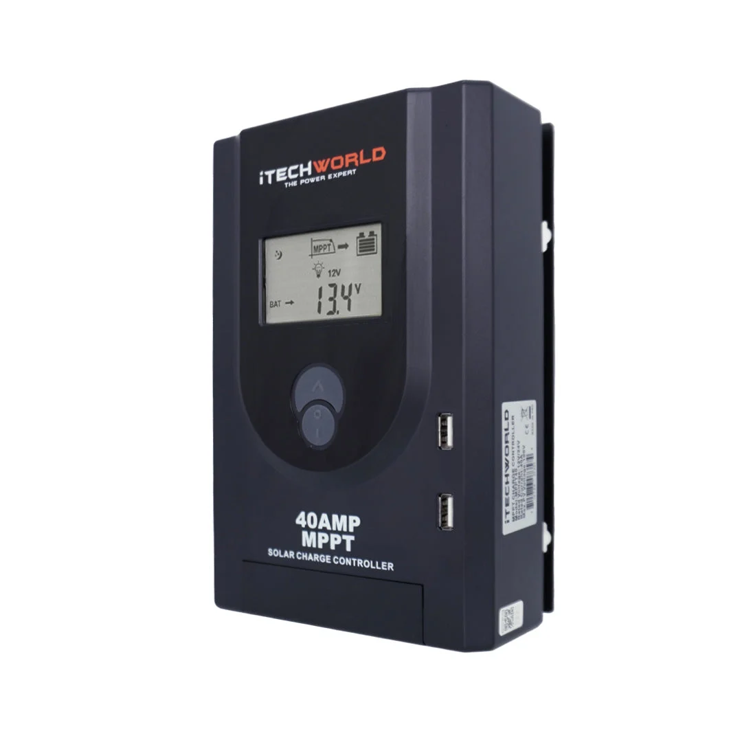 iTechworldMPPT Solar Charge Controller40A 12/24V