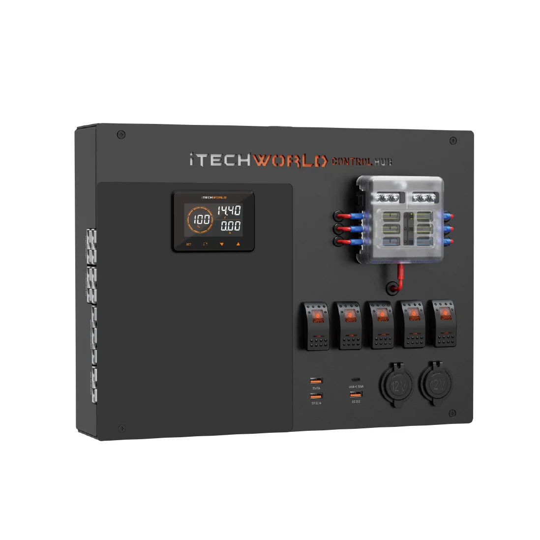 iTechworldPremium Control Hubwith Battery Monitor and 500A Shunt