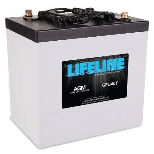 Lifeline GPL-4CT 6v 220ah GPL-4CT Deep Cycle Battery for RV, Floor Scrubbers, Lifts, and More