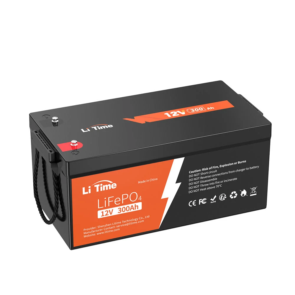 【Like New】LiTime 12V 300Ah LiFePO4 Lithium Battery