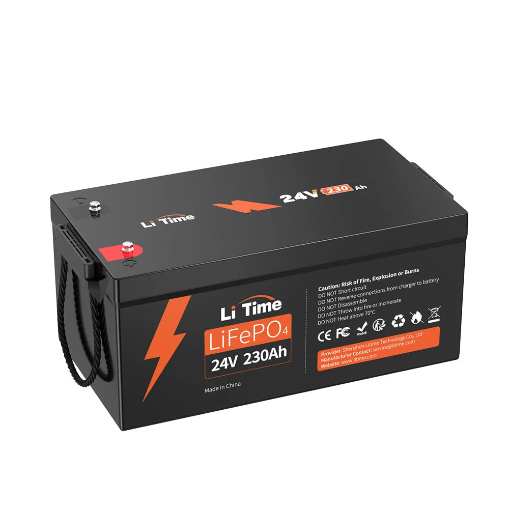 【Like New】LiTime 24V 230Ah LiFePO4 Lithium Battery