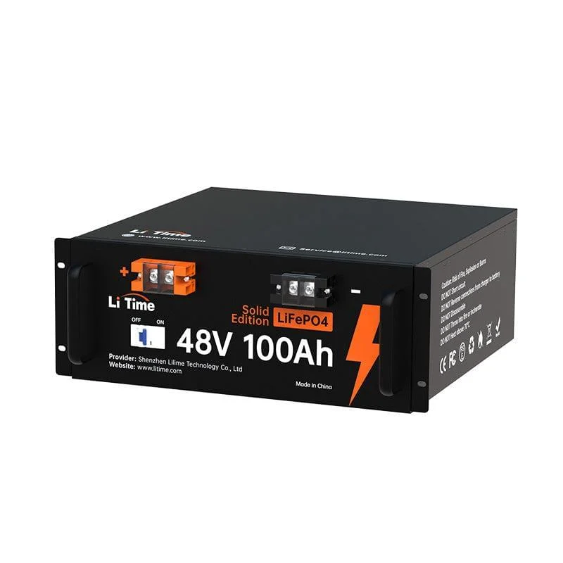 【Like New】LiTime 48V 100Ah Server Rack LiFePO4 Lithium Solar Battery