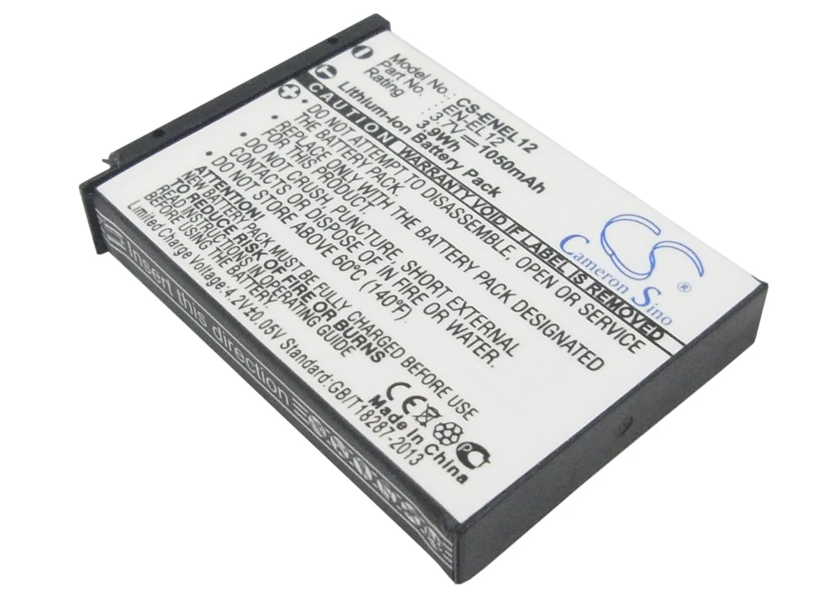 NiKon Coolpix S610,Coolpix S610c,Coolpix S710,Coolpix S640,Coolpix S620,Coolpix S630,Coolpix S1000pj,Coolpix S6000,CoolpixCamera Replacement Battery