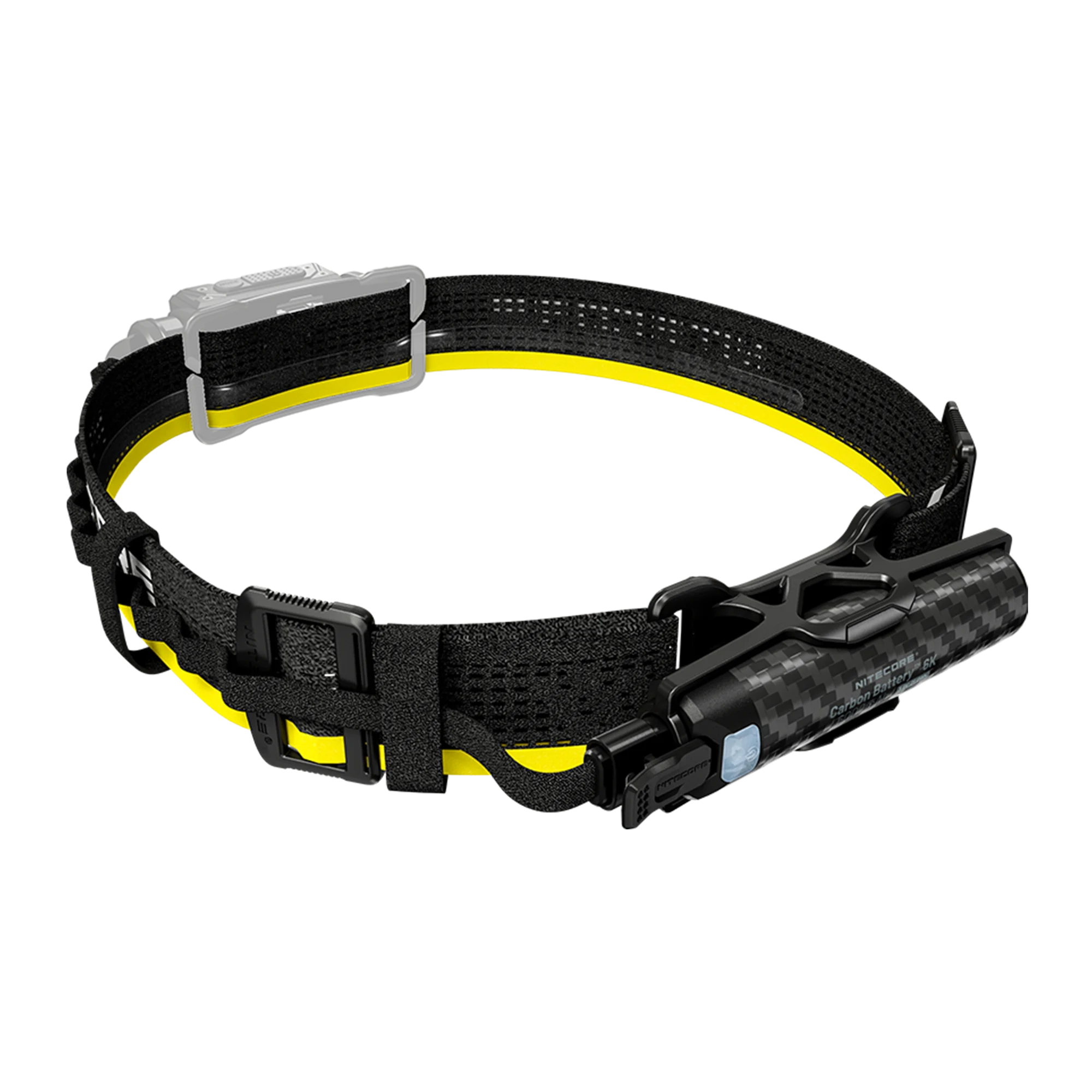 Nitecore Carbon Battery 6K Extended Headlamp Runtime Kit for NU43, NU45, NU53 and HC60 UHE, HC65 UHE, HC70 UHE, and HC75 UHE Headlamps